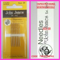 JOHN JAMES TAPESTRY HAND SEWING NEEDLE SIZE 20